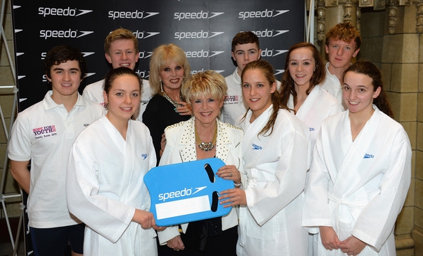 Erin Bain mixes with the great and good in Speedo Big Charity Swim event