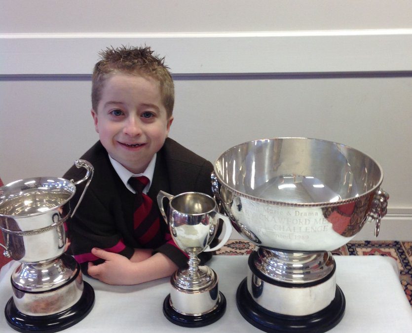 Multiple awards for James at Dungannon Festival