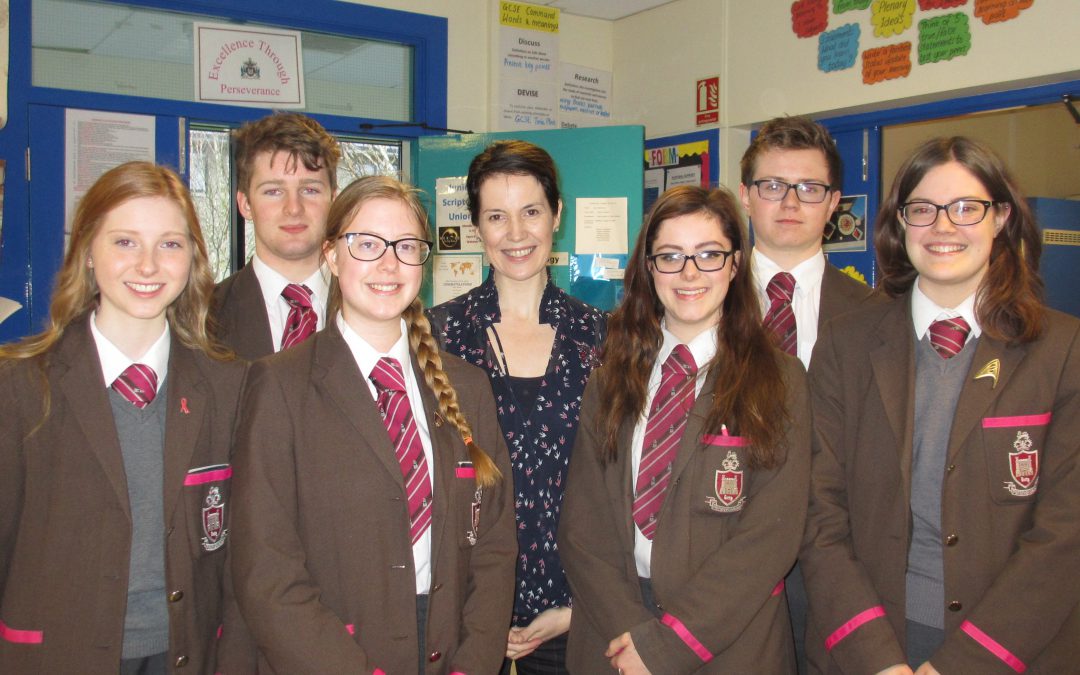 Year 13 pupils find out what’s on offer at CAFRE