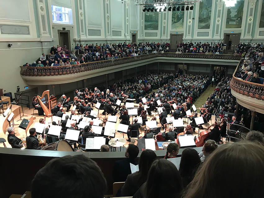Music students enjoy a ‘Festive Box of Delights’ from the Ulster Orchestra