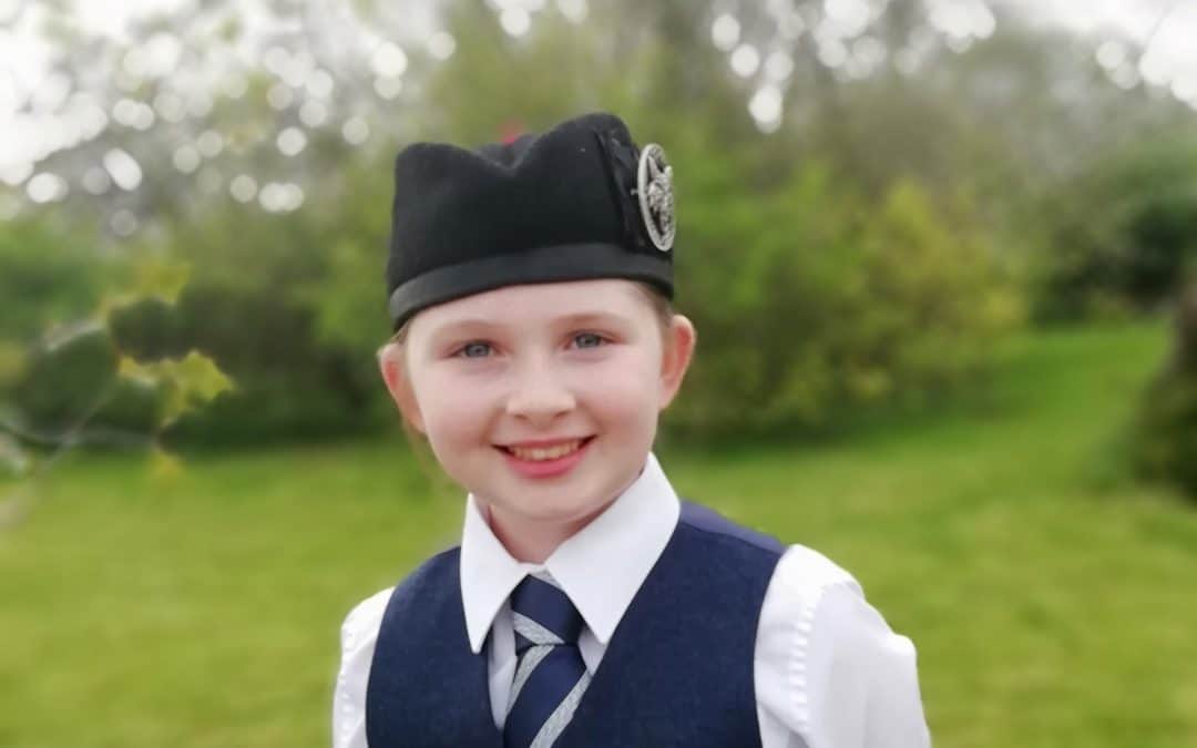 Louise set to compete in the Woodland Celtic Games