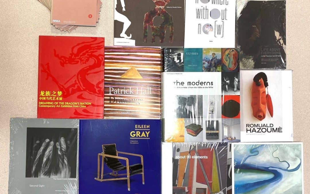 Art catalogue gifts from IMMA
