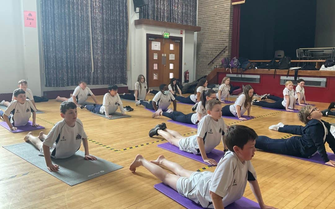 Yoga and Wellbeing with Year 8